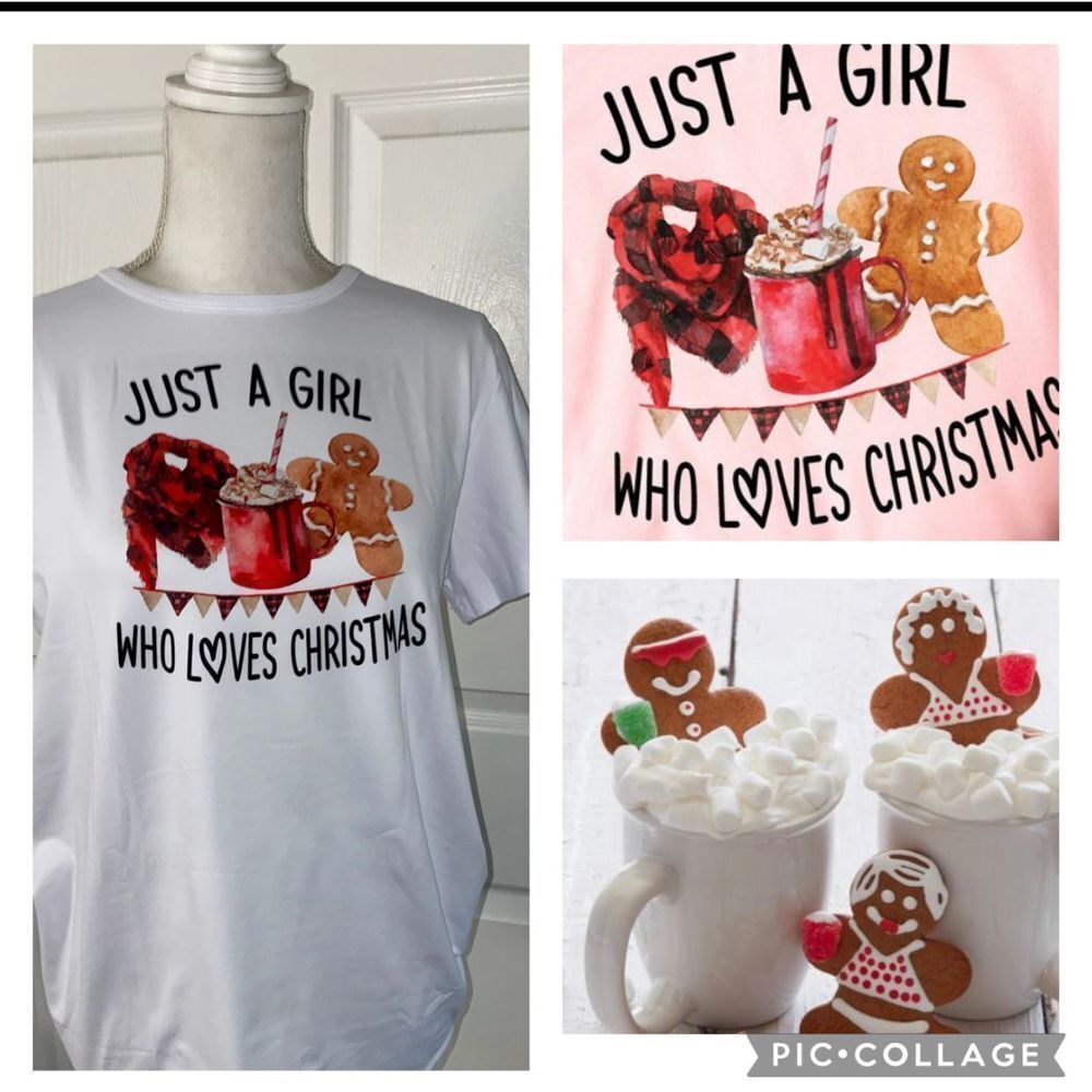 Going out of business Sale ! NWT Christmas Lovers Holiday Tee